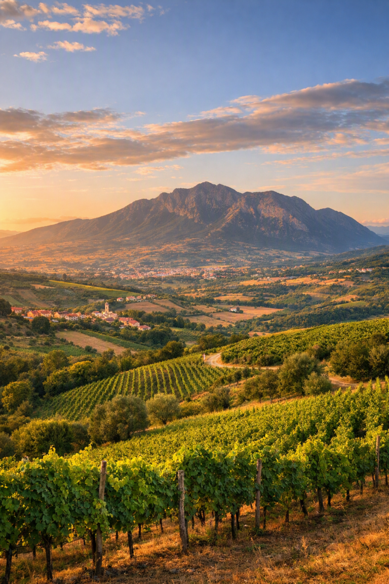 Vini del Sannio: Falanghina e Aglianico del Taburno
